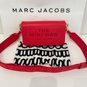 New‼️Marc Jacobs The Leather Mini Bag 2S4SMN080S02 true red
